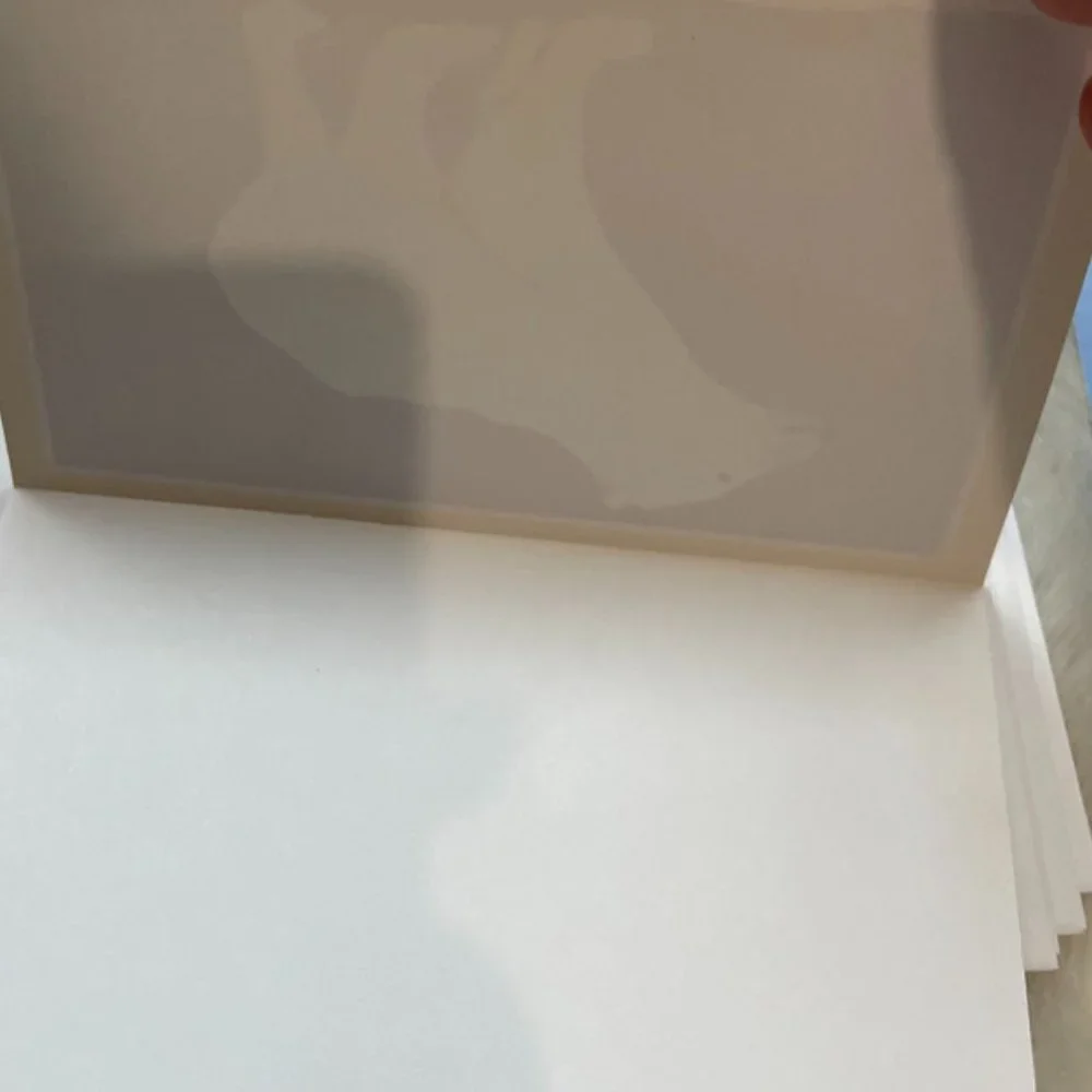 5 Children's ART Holiday cards with white envelopes blank inside